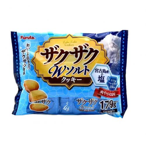 富璐达海盐味脆香曲奇饼干170g（含内包装179g）*14袋/件