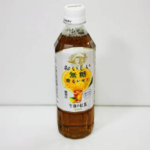 麒麟午后红茶无糖柠檬茶饮料500ml*2...