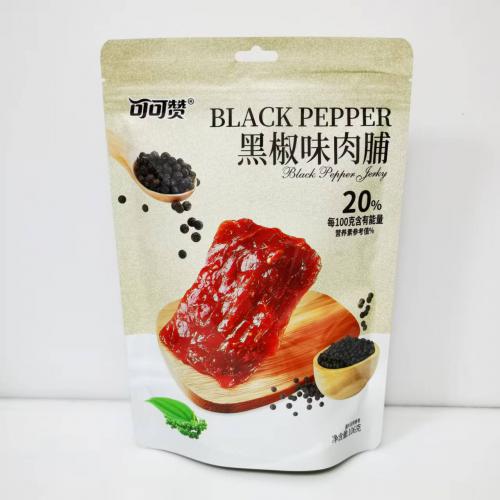 可可赞黑胡椒味肉脯106g*20包/件