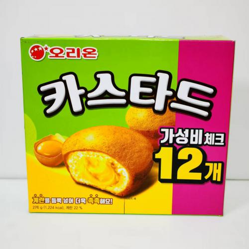 好丽友蛋黄派糕点（12入）276g*8盒/件