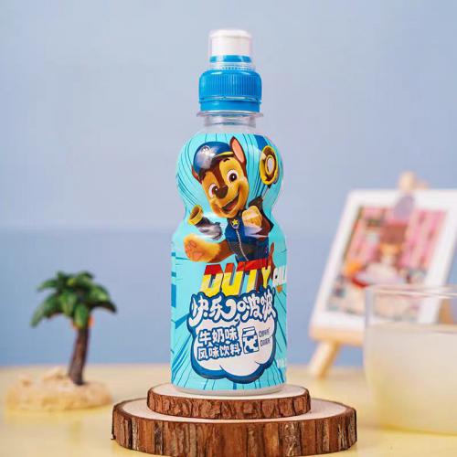快乐啵啵牛奶味风味饮料235ml*24瓶...
