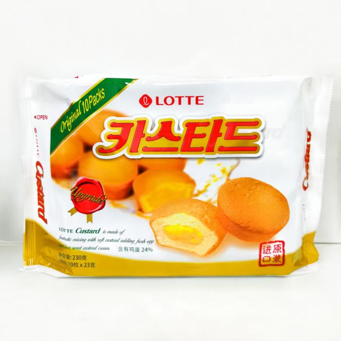 乐天蛋黄派蛋糕230g（23g*10个）*8包/件