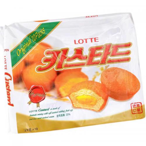 乐天蛋黄派蛋糕230g（23g*10个）*8包/件