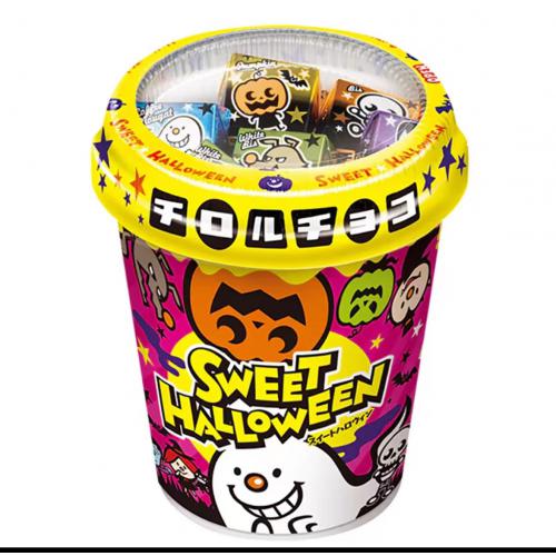 松尾万圣节杯装什锦代可可脂巧克力制品19...
