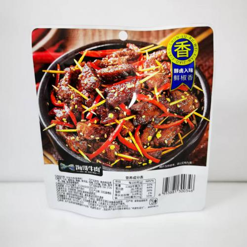 海哥牙签牛肉（香辣味）45g*40包/件