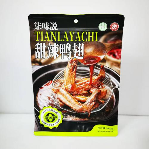柒味説甜辣鸭翅200g*15袋/组