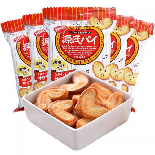 三立小源氏迷你蝴蝶形酥饼38g*8包/组