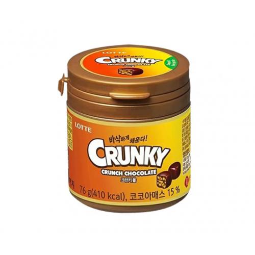 乐天脆粒代可可脂巧克力制品76g*6罐*...