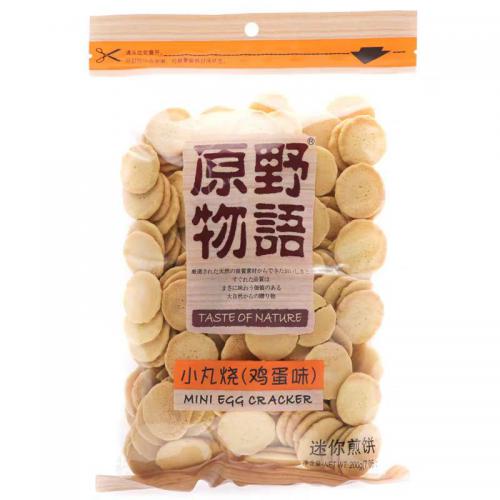 原野物语小丸烧鸡蛋味迷你煎饼200g*2...