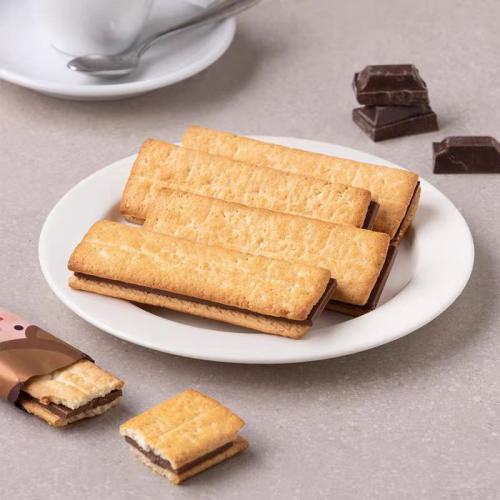 好丽友ORION巧克力夹心饼干125g*12盒/件