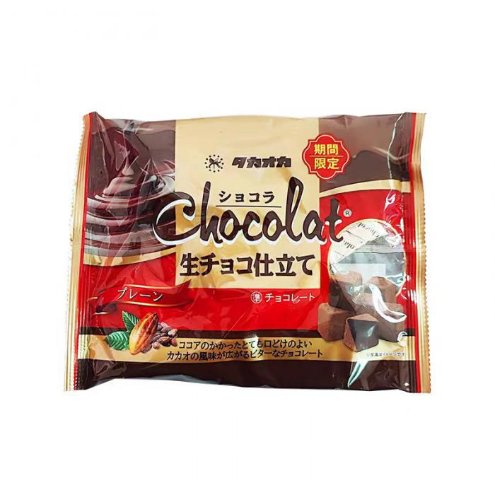 高岗代可可脂巧克力原味125g*12包/件