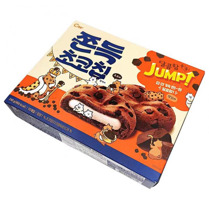 青佑巧克力味打糕(韩文版) 240g*10盒/件