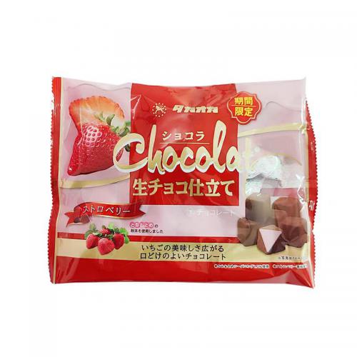 高岗代可可脂巧克力草莓味120g*12包/件