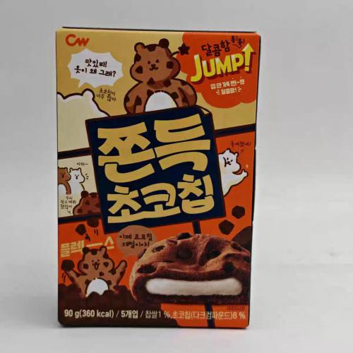 青佑巧克力味打糕（韩文版） 90g*18盒/件