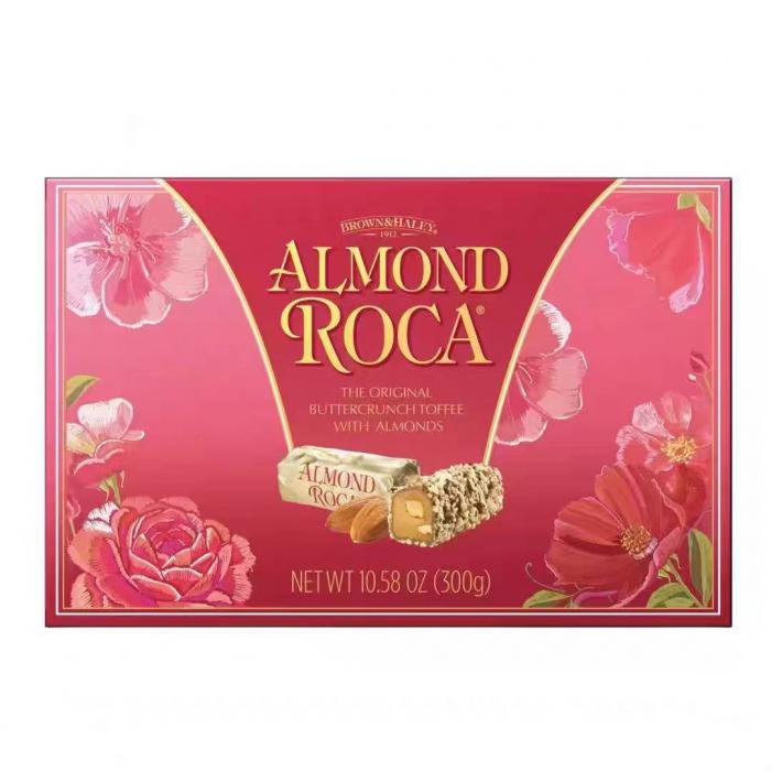 乐家扁桃仁巧克力糖果300g*12盒/件