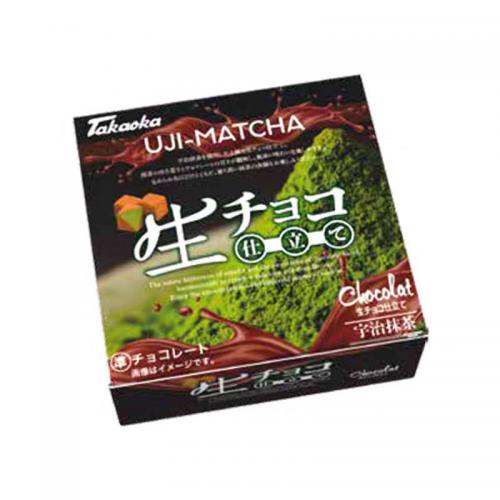 高岗盒装代可可脂巧克力制品（抹茶味）45g*6盒/组