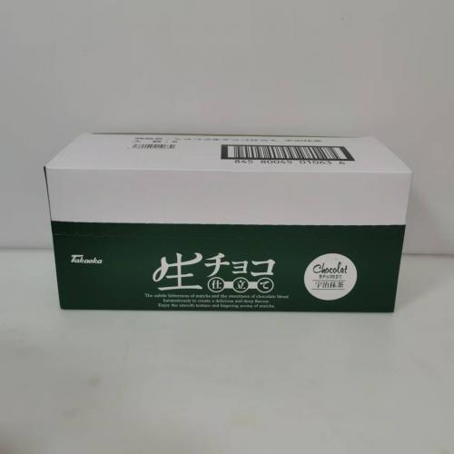 高岗盒装代可可脂巧克力制品（抹茶味）45g*6盒/组