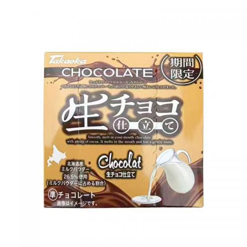 高岗盒装代可可脂巧克力制品（牛乳味）50...