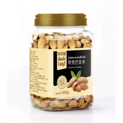 小洋楼带壳巴旦木350g*12罐/件