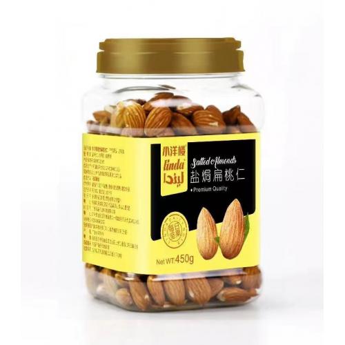 小洋楼盐焗扁桃仁450g*20罐/件