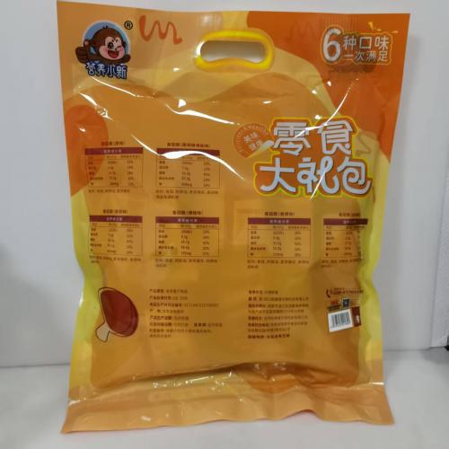 营养小新香菇脆6种口味零食大礼包（14g*12包）168g*6袋/件