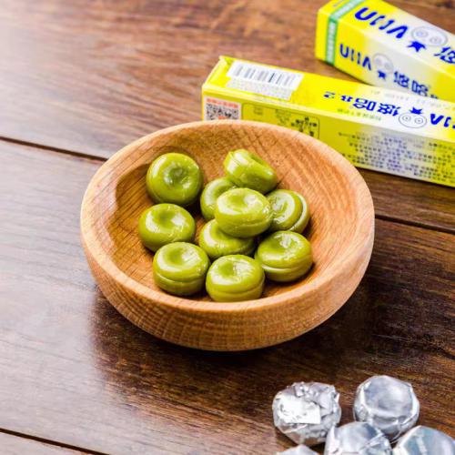 UHA悠哈8.2特浓抹茶牛奶糖（条装）40g*10条/组