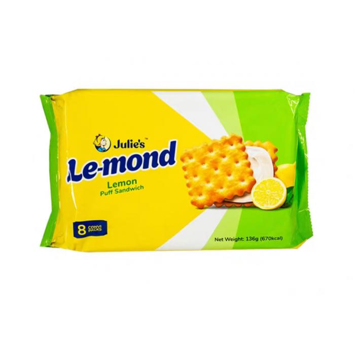 茱蒂丝雷蒙德柠檬味夹心饼136g（17g*8）*24包/件
