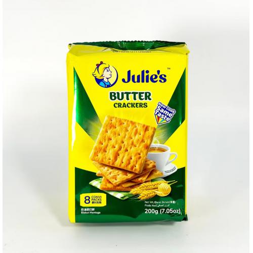 茱蒂丝奶油苏打饼干200g（25g*8）*24包/件