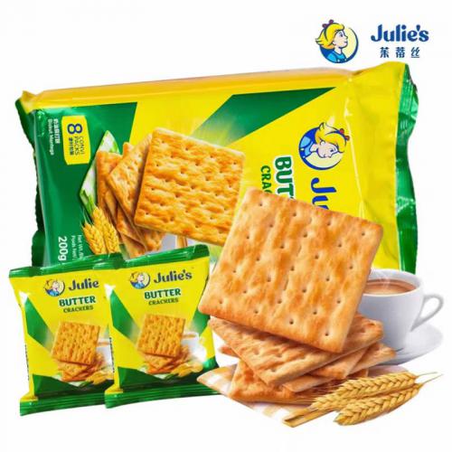 茱蒂丝奶油苏打饼干200g（25g*8）*24包/件