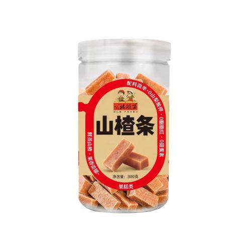 公社联盟山楂条300g*24罐/件