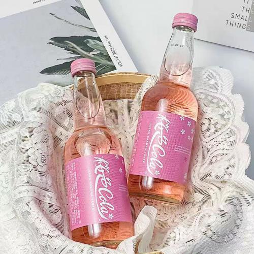 齐藤樱花味可乐碳酸饮料330ml*20瓶/件