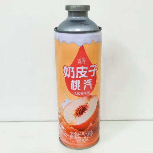远淘奶皮子乳酸菌桃味气泡水1L*6瓶/件