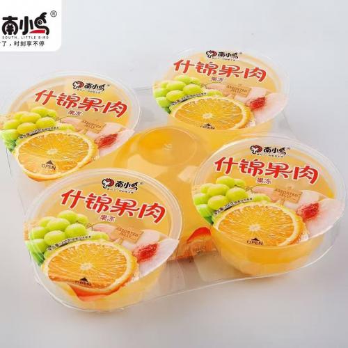 南小鸟什锦果肉果冻（200g*5杯）1000g*16组/件
