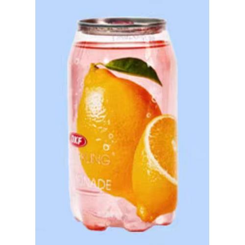 OKF牌粉色柠檬味气泡水350ml*24...