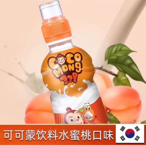 可可蒙水蜜桃味饮料235ml*24瓶/件