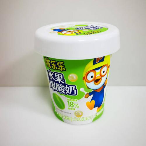 啵乐乐爆酸奶（青提味） 260g*18杯...