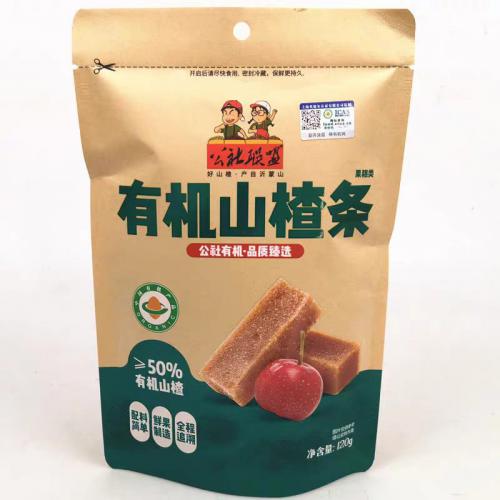 公社联有机山楂条120g*24袋/件