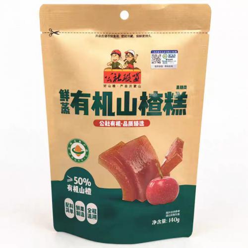 公社联盟鲜蒸有机山楂糕140g*24袋/...