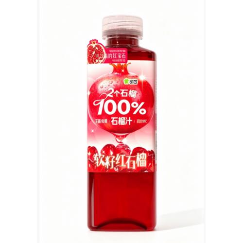 初饮100%石榴汁500ml*15瓶/件