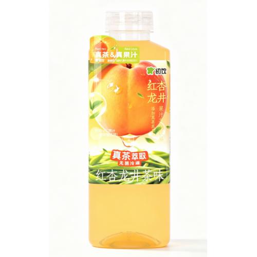 初饮红杏龙井果汁茶饮品500ml*15瓶...