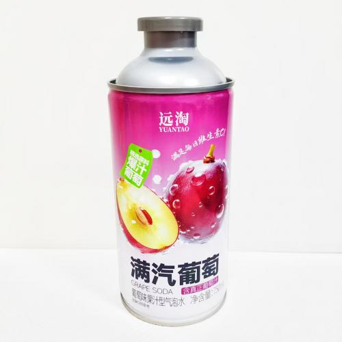 远淘满汽葡萄（葡萄味果汁型气泡水）750ml*6瓶/件