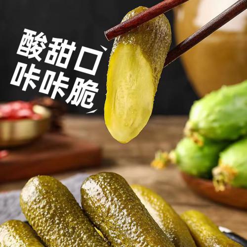 Q-Luck Life快幸俄式酸乳瓜黄瓜罐头700g*12罐/件