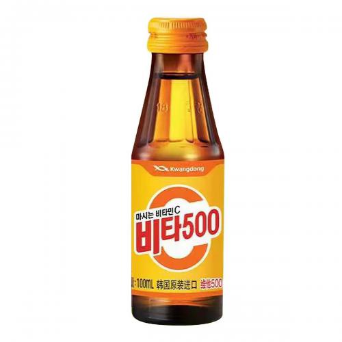 韩国维他500苹果味饮料100ml*10...