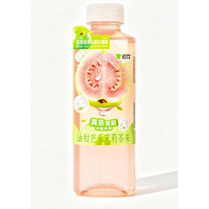 初饮油柑芭乐茉莉茶饮品500ml*15瓶/件