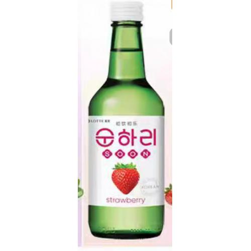 初饮初乐草莓味配制酒360ml*20瓶/件