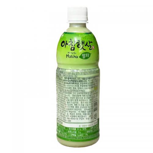 熊津抹茶味米汁饮料500ml*20瓶/件