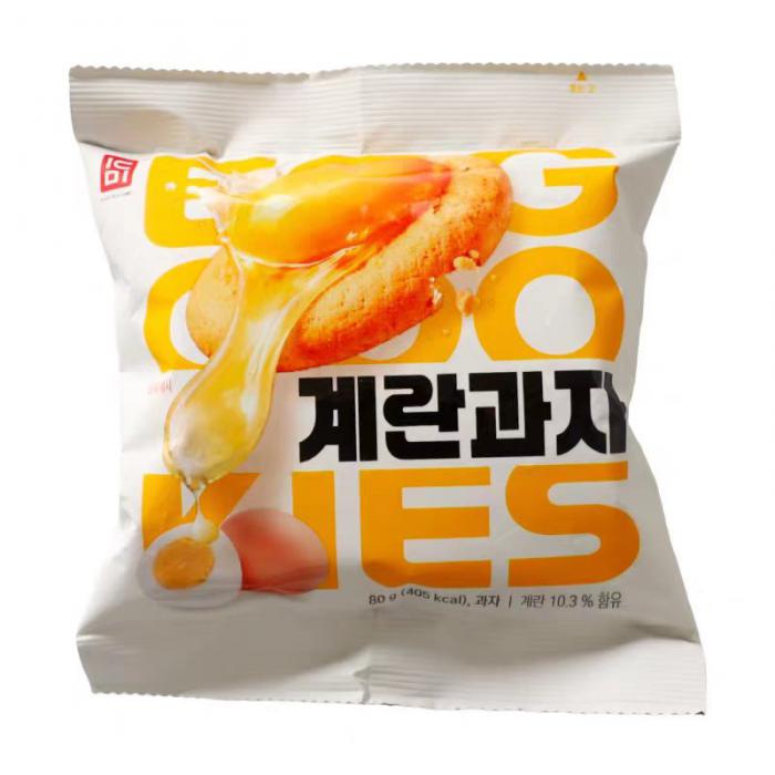 SANJIN三进鸡蛋饼干80g*20包/件