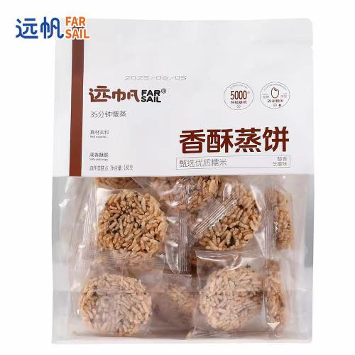 远帆香酥蒸饼醇香芝麻味180g*20袋/件