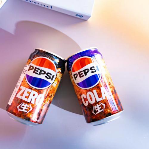 日本生百事可乐饮料340ml*24罐/件