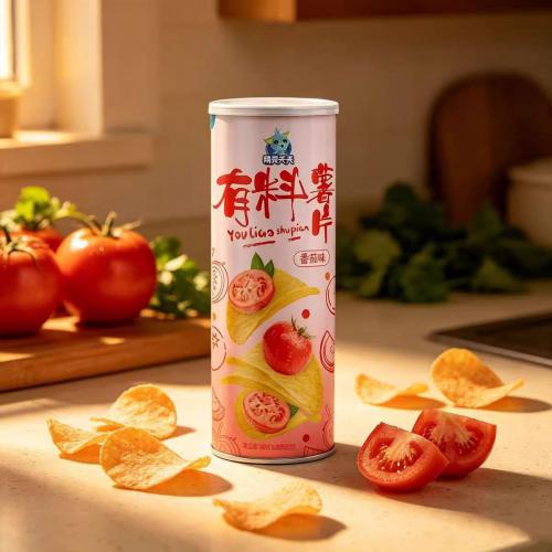 精灵夭夭有料薯片（番茄味）148g*15...